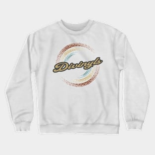 Divinyls Circular Fade Crewneck Sweatshirt